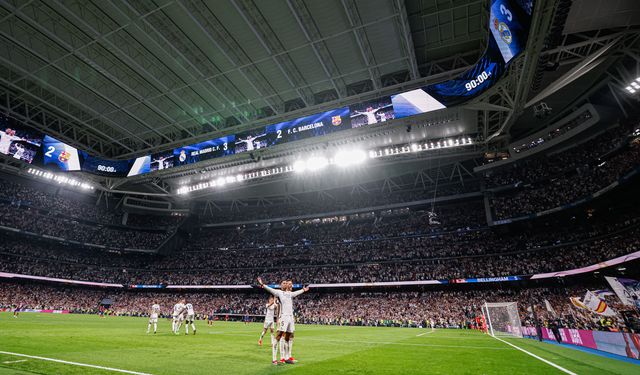 "El Clasico"da kazanan Real Madrid, LaLiga şampiyonluğu için avantaj yakaladı