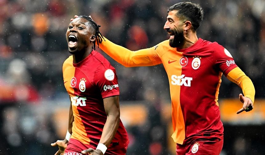 Galatasaray'ın dayısı, Çaykur Rizespor'u dağıttı