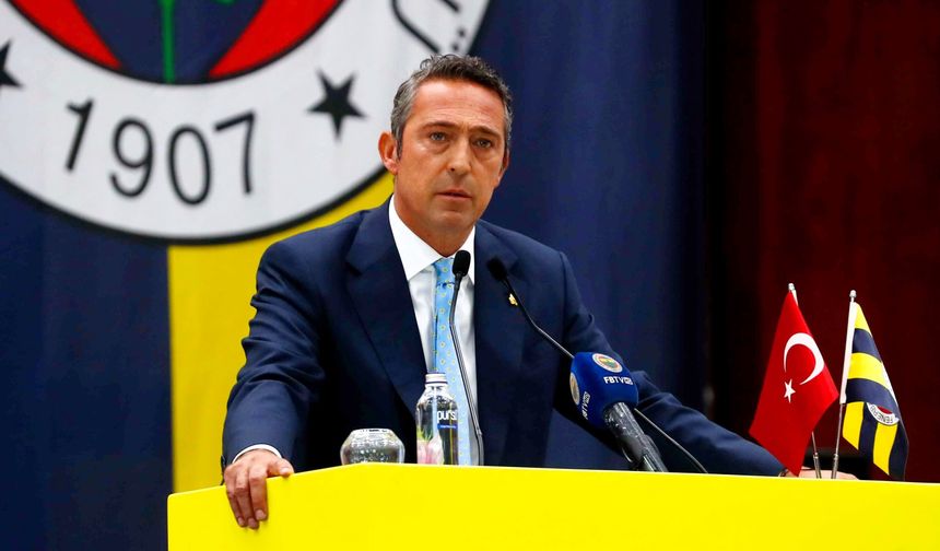 Fenerbahçe Kulübü Başkanı Ali Koç: "Gerekiyorsa bir alt lige ineceğiz"