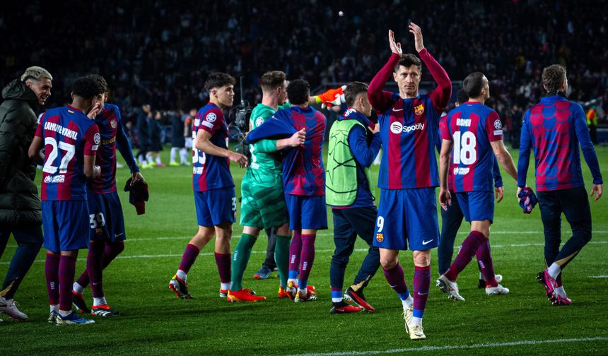 Barcelona ve Arsenal, UEFA Şampiyonlar Ligi'nde çeyrek finale yükseldi